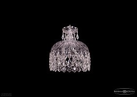 Хрустальный подвесной светильник Bohemia IVELE Crystal 7711/25/Ni/Leafs