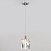 Подвесной светильник с хрусталем Eurosvet Scoppio 50101/1 хром