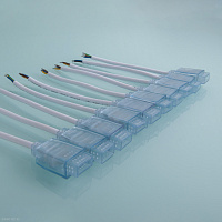 Коннектор для ленты Elektrostandard Premium LS013 220V 2835 мультибелая односторонний гибкий (10 pkt