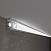Накладной алюминиевый профиль для LED ленты Elektrostandard LL-2-ALP006