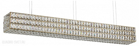 Подвесная светодиодная хрустальная люстра Odeon Light PANTA 4926/60L
