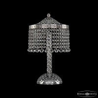 Хрустальная настольная лампа Bohemia IVELE Crystal 19201L4/25IV Ni Balls