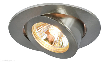 Встраиваемый точечный светильник Arte Lamp ACCENTO A4009PL-1SS