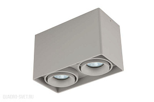 Накладной светильник Donolux Lumme DL18611/02WW-SQ Silver Grey