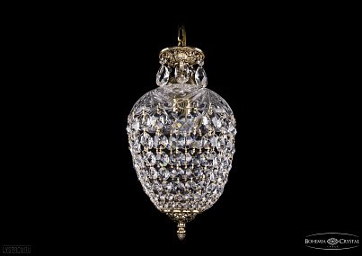 Хрустальный подвесной светильник Bohemia IVELE Crystal 1677/22/GB