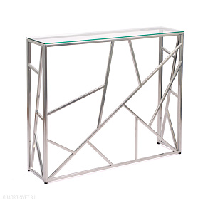 Узкий консольный столик в прихожую AllConsoles  1052-CS clear