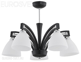 Люстра потолочная ALFA Magnat Venge 21355 Magnat Venge (плафон 8003 - 5 шт.)