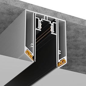 Профиль для монтажа магнитного шинопровода в натяжной потолок Maytoni Technical Accessories for trac