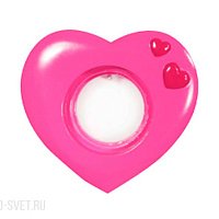 Светильник встраиваемый Сердце Donolux Baby DL304G/pink