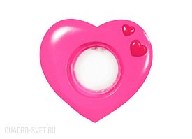 Светильник встраиваемый Сердце Donolux Baby DL304G/pink