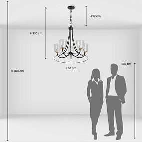 Подвесная люстра MW-Light Альгеро 285012405