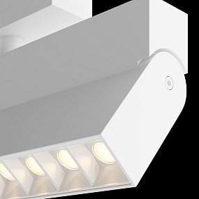Светодиодный трековый светильник для магнитного трека Maytoni Points  TR015-2-20W4K-W