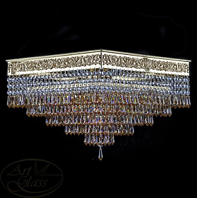 Люстра потолочная ARTGLASS DARIAN 420x420x320 CE - 8003