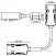 Гибкий соединитель-токопровод для низковольтного шинопровода встраиваемого в ГКЛ и натяжной потолок NOVOTECH SMAL 135224