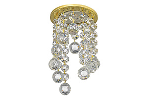 Встраиваемый хрустальный светильник Dio D'Arte Osimo GU10.5.14.8.713 G