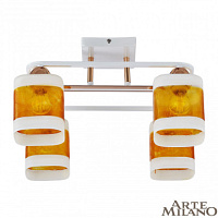 Потолочная люстра Arte Milano 322008/4 WH+FG