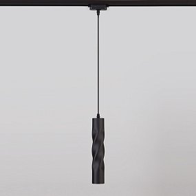Трековый подвесной светильник Elektrostandard Scroll 50162/1 LED черный 10W