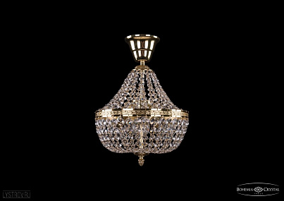 Хрустальный подвесной светильник (Груша) Bohemia IVELE Crystal 2160/25/G