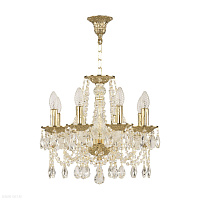 Хрустальная подвесная люстра Bohemia IVELE Crystal 1607/8/141 G