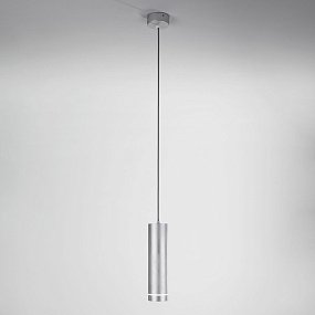 Светодиодный подвесной светильник Eurosvet Topper DLR023 12W 4200K хром матовый