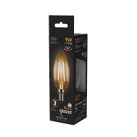 Лампа светодиодная Gauss Filament 9Вт 680Лм 2700К E14 103801109