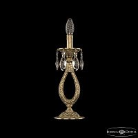 Настольная лампа с хрусталем Bohemia Ivele Crystal Florence 71300L/1-33 G