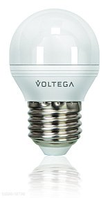 Лампа светодиодная Шар Voltega Е27 4000К 5.5W VG2-G2E27cold5W