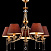 Люстра подвесная Maytoni Chester RC0100-PL-05-R