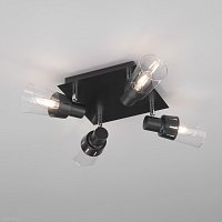 Потолочный светильник с поворотными плафонами Eurosvet Potter 20081/4 черный