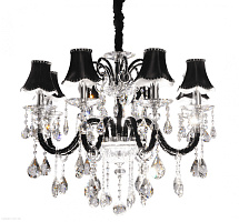 Подвесная люстра Lumina Deco DENICA LDP 66249-8 BK