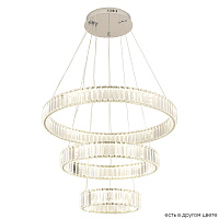 Подвесная хрустальная светодиодная люстра Crystal Lux MUSIKA SP150W LED CHROME