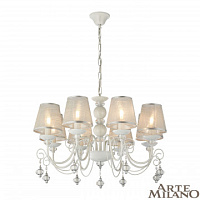 Подвесная люстра Arte Milano 347620/8 WT+SL