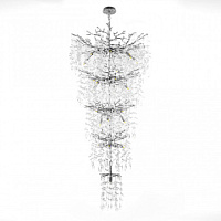 Каскадная хрустальная люстра Arte Milano 23416.800-1600.28.E14.B.5D CR