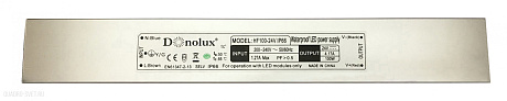 Блок питания для светодиодной ленты IP67, 100Вт, DC24В, 4,2А Donolux HF100-24V IP67