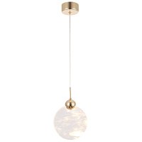 Подвесной светодиодный светильник Crystal Lux CIELO SP3W LED GOLD