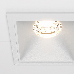 Встраиваемый светодиодный светильник Maytoni Alfa LED DL043-01-10W3K-D-SQ-W