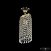 Хрустальный подвесной светильник Bohemia IVELE Crystal 19203/25IV G