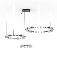 Большая светодиодная люстра Divinare MONNA 1933/06 SP-120