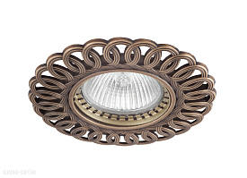 Встраиваемый светильник Donolux N1555-Old Brass