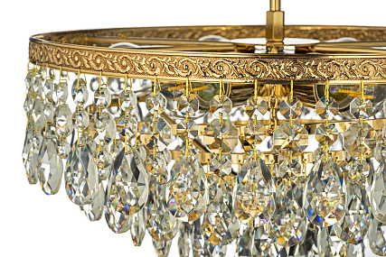 Хрустальная потолочная люстра Arti Lampadari Castellana E 1.3.38.601 G