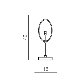 Настольная лампа Azzardo Diana table AZ2151
