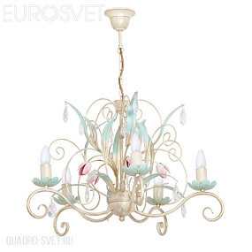 Люстра подвесная LUMINEX Luce 447 Luce 5 золото