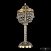 Хрустальная настольная лампа Bohemia IVELE Crystal 19273L4/35IV G