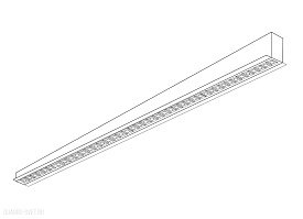 Встраиваемый светодиодный светильник 1,92м 72Вт 48° Donolux Eye DL18502M131B72.48.1925B