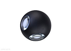 Уличный настенный светодиодный светильник Donolux Lumin DL18442/14 Black R Dim