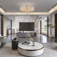 Потолочная хрустальная люстра Arte Milano 372009/8/80/580 GD