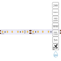 Светодиодная лента 24V 9,6W/m 3000К 5м Arte Lamp AQUA TAPE A2412008-04-3K