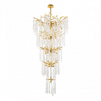 Каскадная хрустальная люстра Arte Milano 23416.800-1600.28.E14.D.5D GD