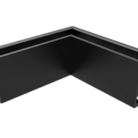 Соединитель для магнитного накладного шинопровода угловой Crystal Lux UX5 CLT 0.216 04 BL