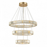 Подвесная светодиодная люстра Arte Milano 9018B.D800+600+400.H1350.LED G